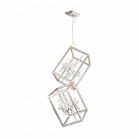 подвесная люстра lucia tucci inessa 3850.8 silver в Кургане