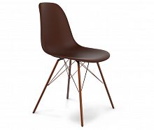стул dsr коричневый s37 (eames style) в Кургане