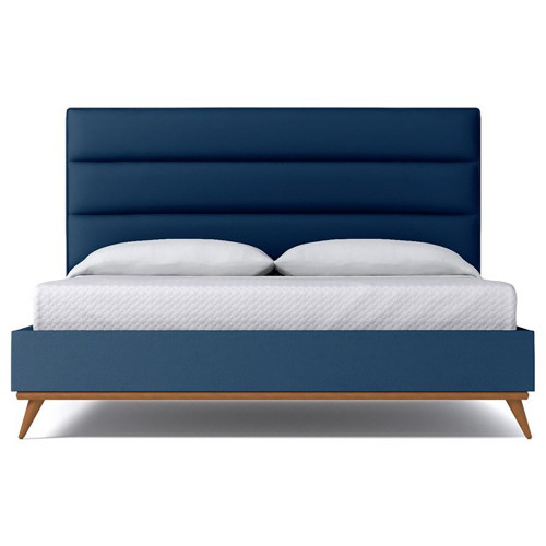 кровать двуспальная 160х200 синяя cooper blueberry в Кургане