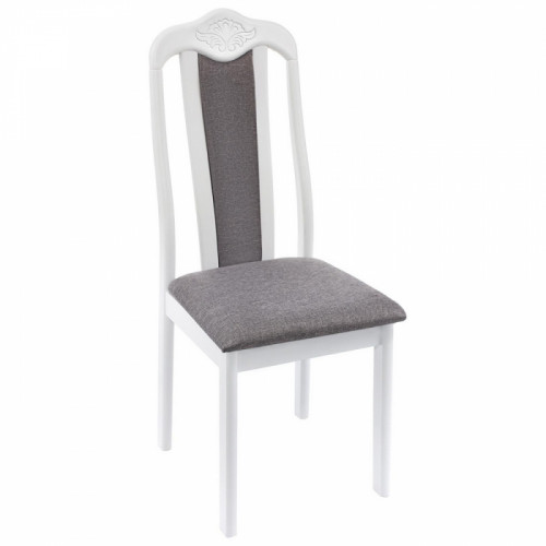 стул деревянный aron soft white / light grey в Кургане