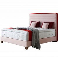 кровать двуспальная 160х200 розовая lounge headboard в Кургане