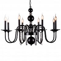 подвесная люстра newport 32208/c black в Кургане
