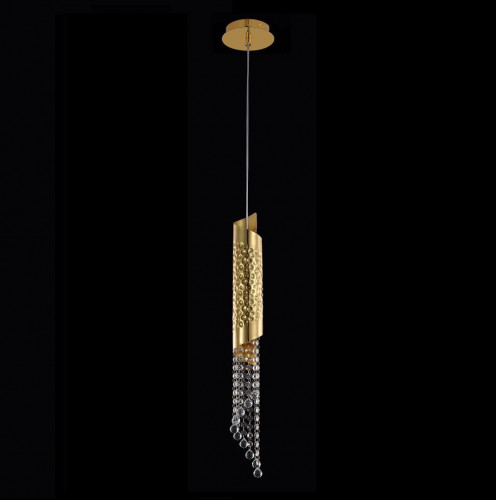 подвесной светильник crystal lux credo sp1 gold в Кургане
