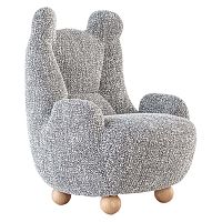 кресло baby bear 2 серое в Кургане
