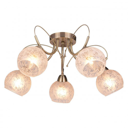 потолочная люстра toplight patricia tl3740x-05ab в Кургане