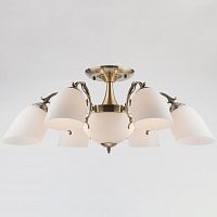 потолочная люстра eurosvet 22010/6+2 античная бронза в Кургане