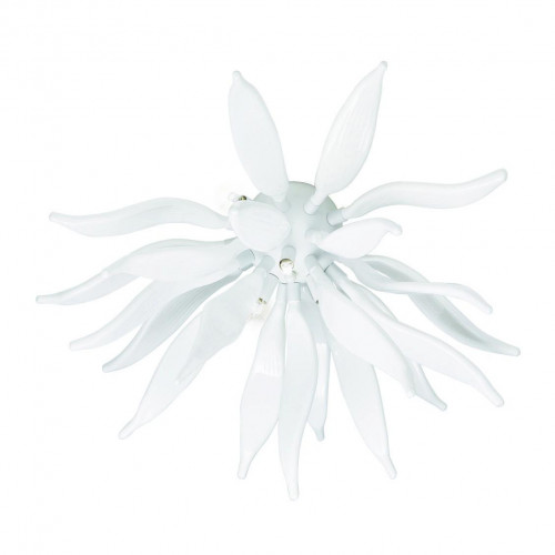 потолочный светильник ideal lux leaves pl6 bianco в Кургане
