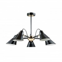 потолочная люстра lumion naomi 3709/5c черная в Кургане