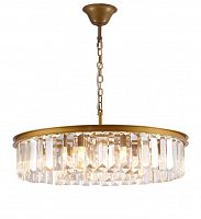 люстра prism bronze 80 латунь, прозрачное стекло в Кургане