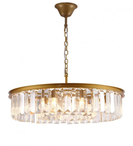 люстра prism bronze 80 латунь, прозрачное стекло в Кургане