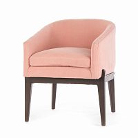 кресло copeland dining chair розовое в Кургане