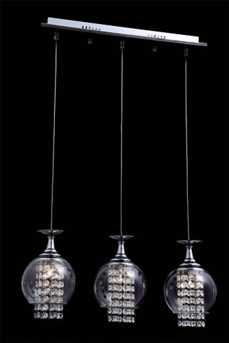подвесной светильник crystal lux chik sp chrome в Кургане