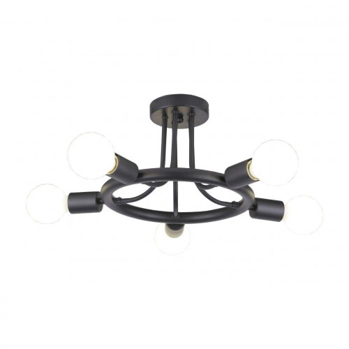 потолочная люстра arte lamp a6063pl-5bk в Кургане