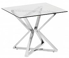 стол журнальный cube silver хром в Кургане