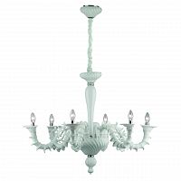 подвесная люстра ideal lux ca rezzonico sp6 bianco в Кургане