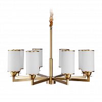 люстра brch9040-8 от delight collection белая/золото в Кургане