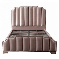 кровать двуспальная 160х200 розовая bony в Кургане