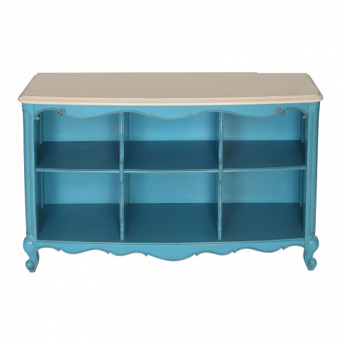 консоль-стеллаж robinson голубой, бежевый в Кургане