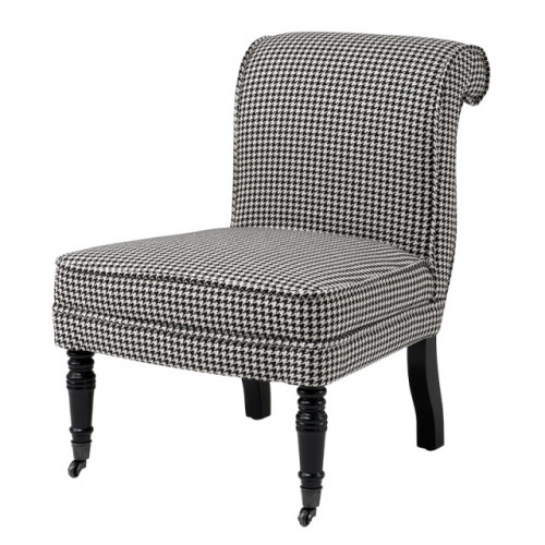 кресло berceau от eichholtz серо-белое в Кургане