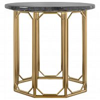 стол журнальный gold hc05 gloss золотой, черный в Кургане