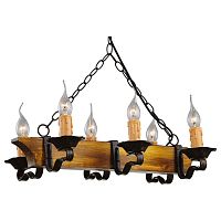 подвесная люстра arte lamp taverna a9525lm-6br в Кургане