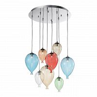 подвесная люстра ideal lux clown sp8 color в Кургане