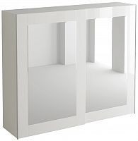 шкаф kristal со стеклянным фасадом белый в Кургане