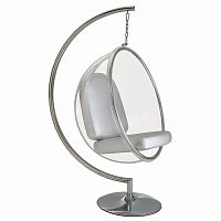 кресло bubble chair серебро в Кургане