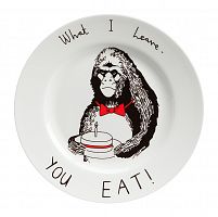 тарелка what i leave - you eat в Кургане