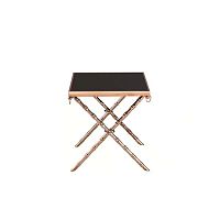 стол кофейный bamboo b серый, серебро, чёрный в Кургане