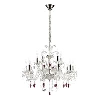 подвесная люстра odeon light bocciolo 3946/15 хром в Кургане