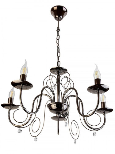 подвесная люстра toplight sylvia tl6040d-05bc в Кургане