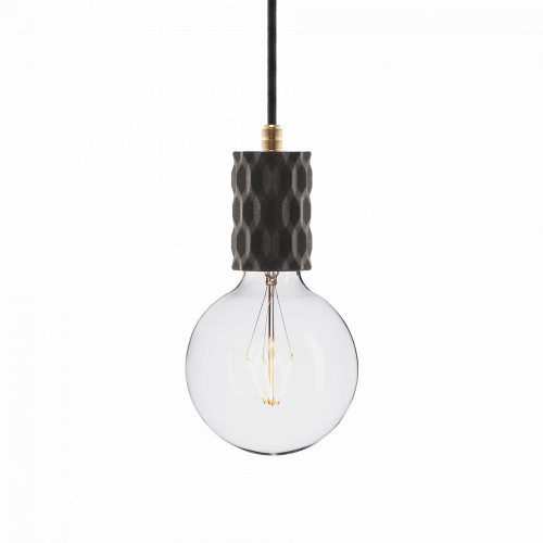подвесной светильник beton glitter black brass в Кургане