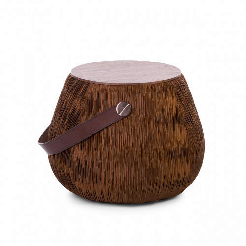 пуф laura темно-коричневый в Кургане