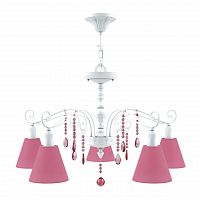 подвесная люстра lamp4you provence e4-05-wm-lmp-o-27-crl-e4-05-pk-dn в Кургане