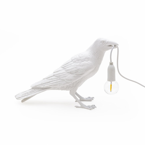 настольная лампа bird white waiting от seletti в Кургане
