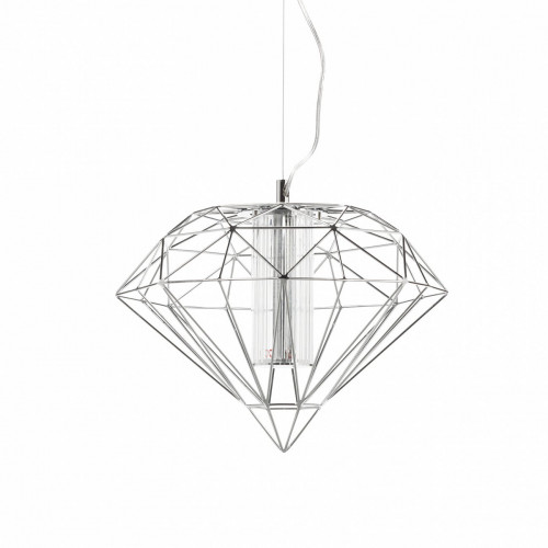 подвесной светильник polyhedra диаметр 40 хром в Кургане