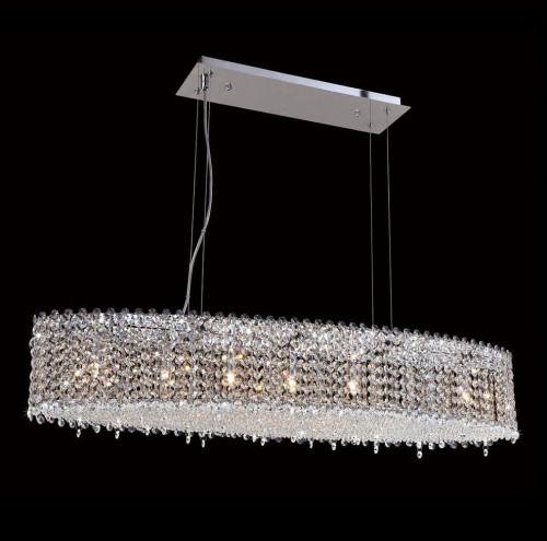 подвесной светильник crystal lux eternidat sp7 chrome в Кургане