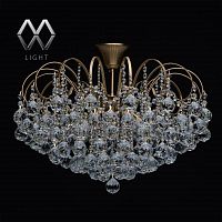 потолочная люстра mw-light жемчуг 10 232016808 в Кургане