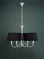 подвесная люстра mantra paola painted silver 3530 в Кургане