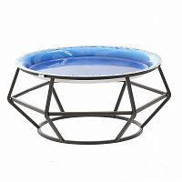 стол blue geo синий, черный в Кургане
