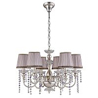 подвесная люстра crystal lux alegria sp6 silver-brown в Кургане