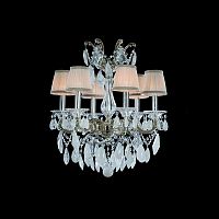 люстра md1102748-6b chrome от illuminati бежевая, хром в Кургане