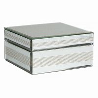 зеркальная шкатулка (коробка) antiqued квадратная в Кургане