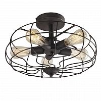 потолочная люстра divinare cottero 5002/05 pl-5 серая в Кургане