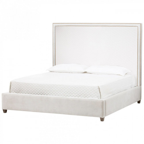 кровать двуспальная 160х200 белая dakotad в Кургане