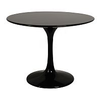 стол журнальный eero saarinen style tulip table черный в Кургане