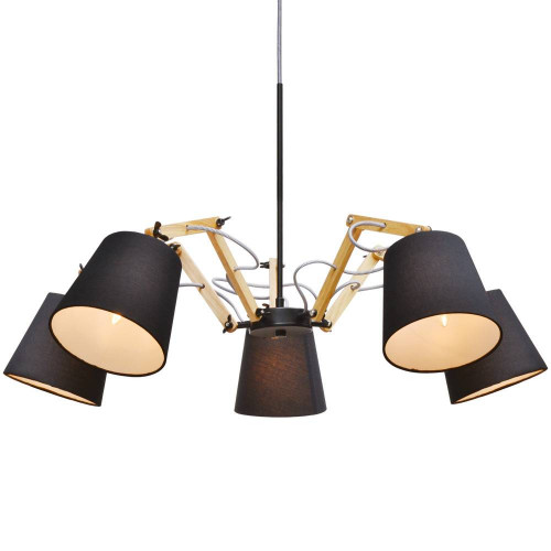 подвесная люстра arte lamp pinoccio a5700lm-5bk в Кургане