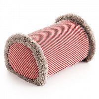 подушка большая-рол diagonal almond-red от gan в Кургане