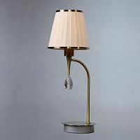 настольная лампа brizzi alora ma01625t/001 bronze cream в Кургане